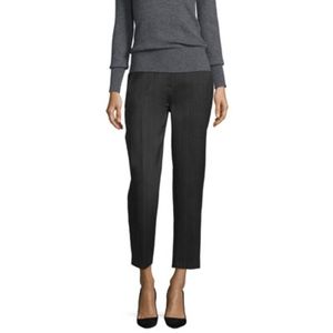 Donna Karan Tailored Slim-Leg Ankle Trousers